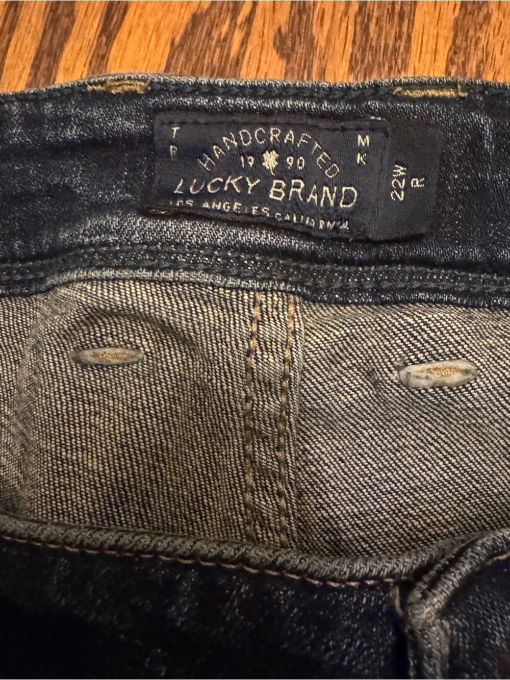 Lucky Brand Dark Blue Bootcut Jeans - Picture 3 of 7